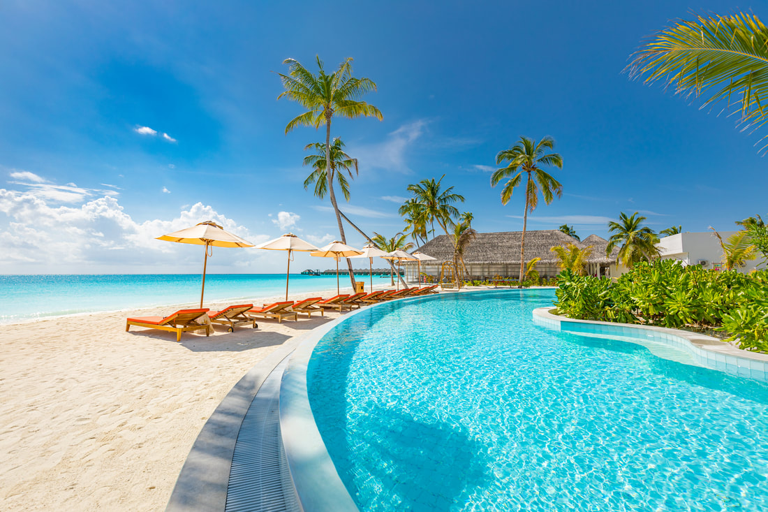 Resort in Caribbean